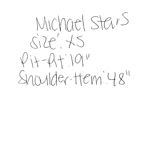 Michael Stars Yellow White Striped Midi Length Dress Size XS - Picture 9 of 10